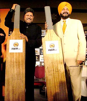 Kapil Dev and Sidhu launched Cricket